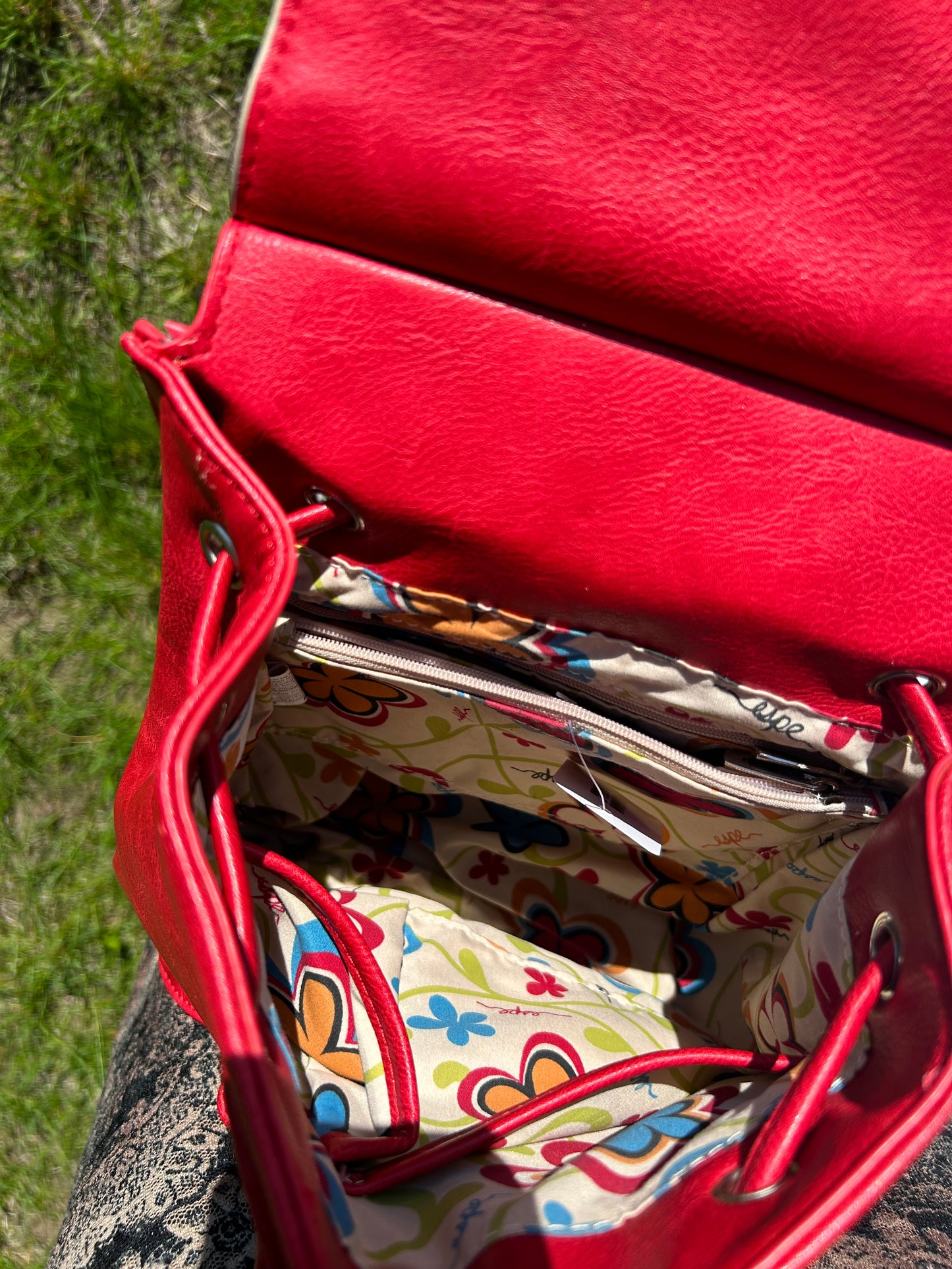 SAC À DOS ROUGE