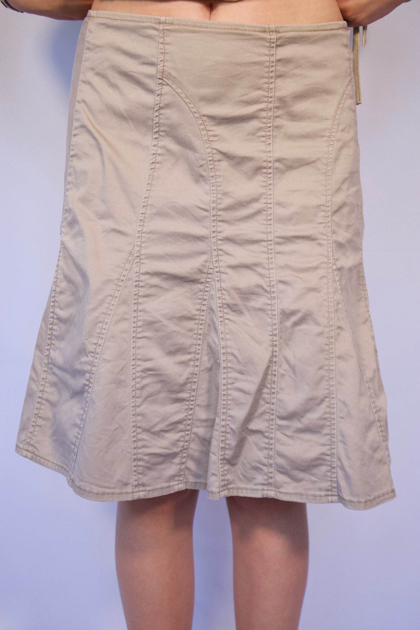JUPE BEIGE BOHÈME
