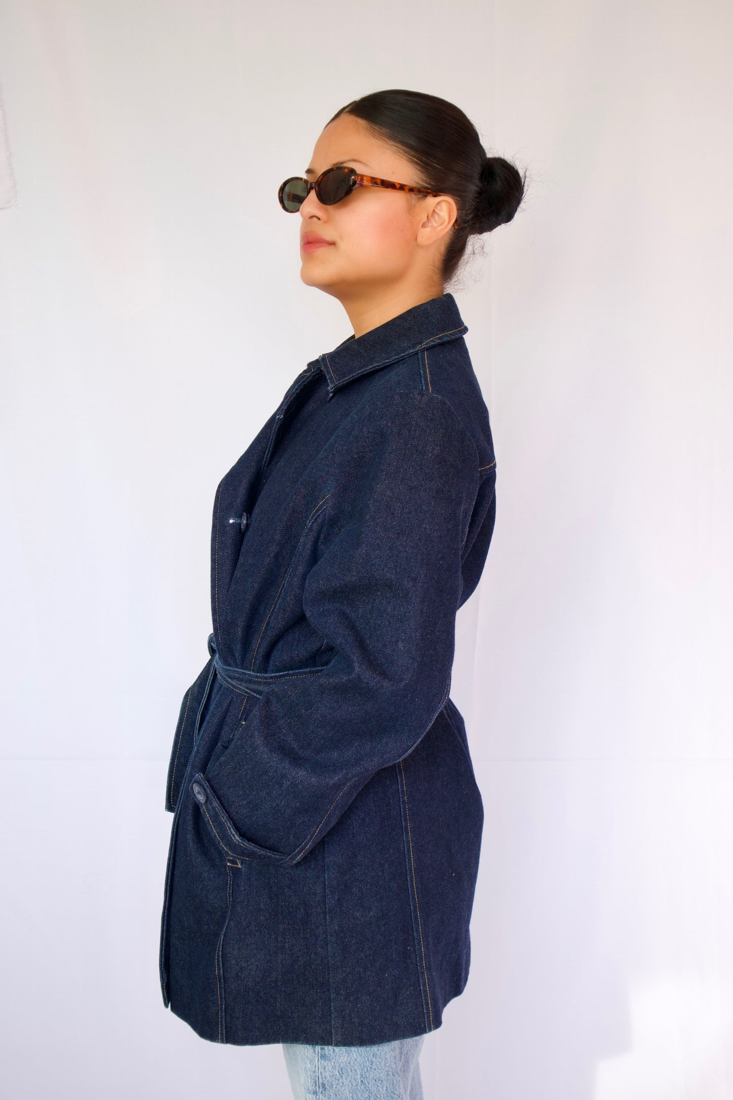 TRENCH COAT EN JEANS