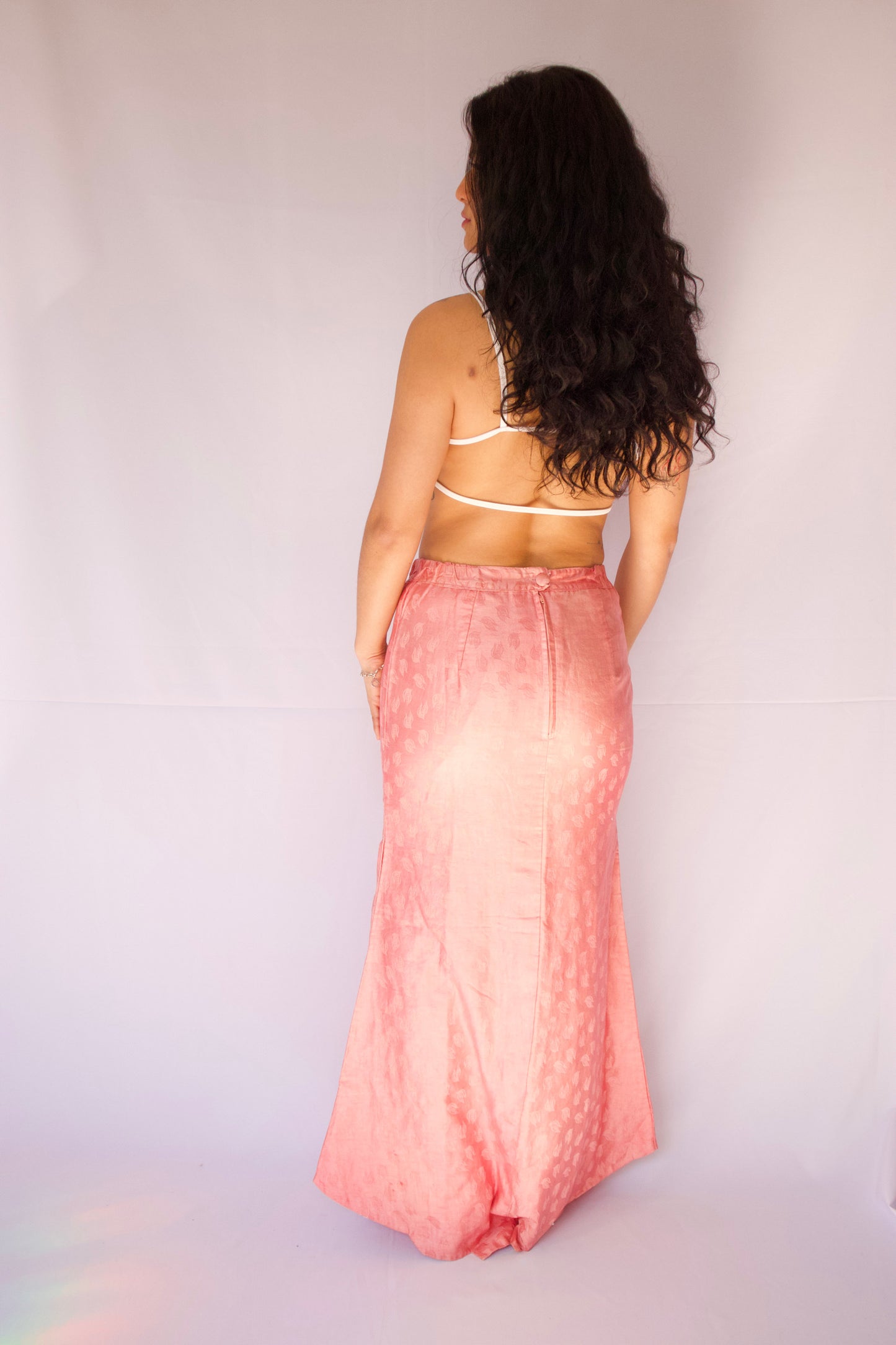 MAXI JUPE ROSE