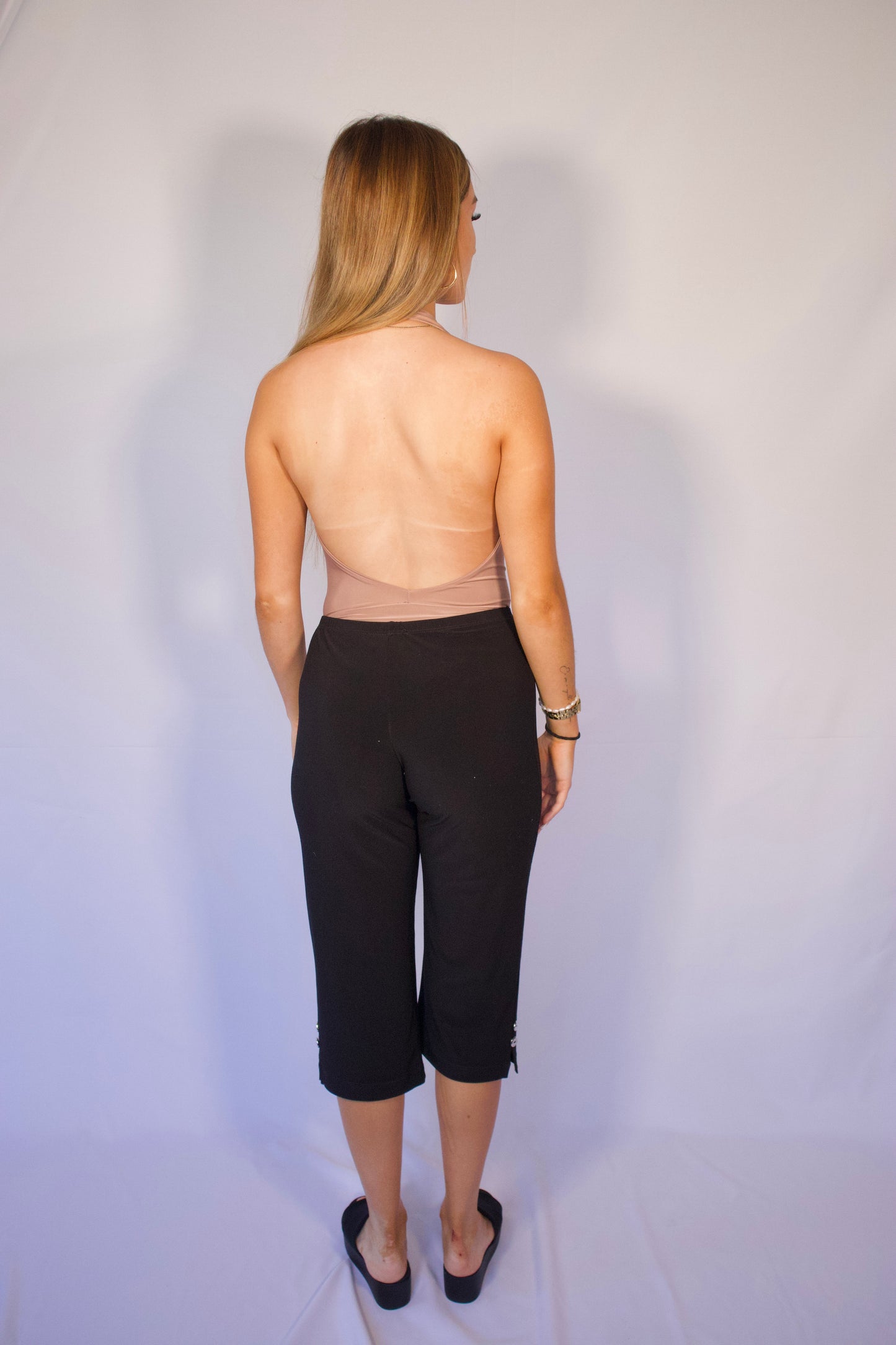 HAUT DOS OUVERT BEIGE NUDE