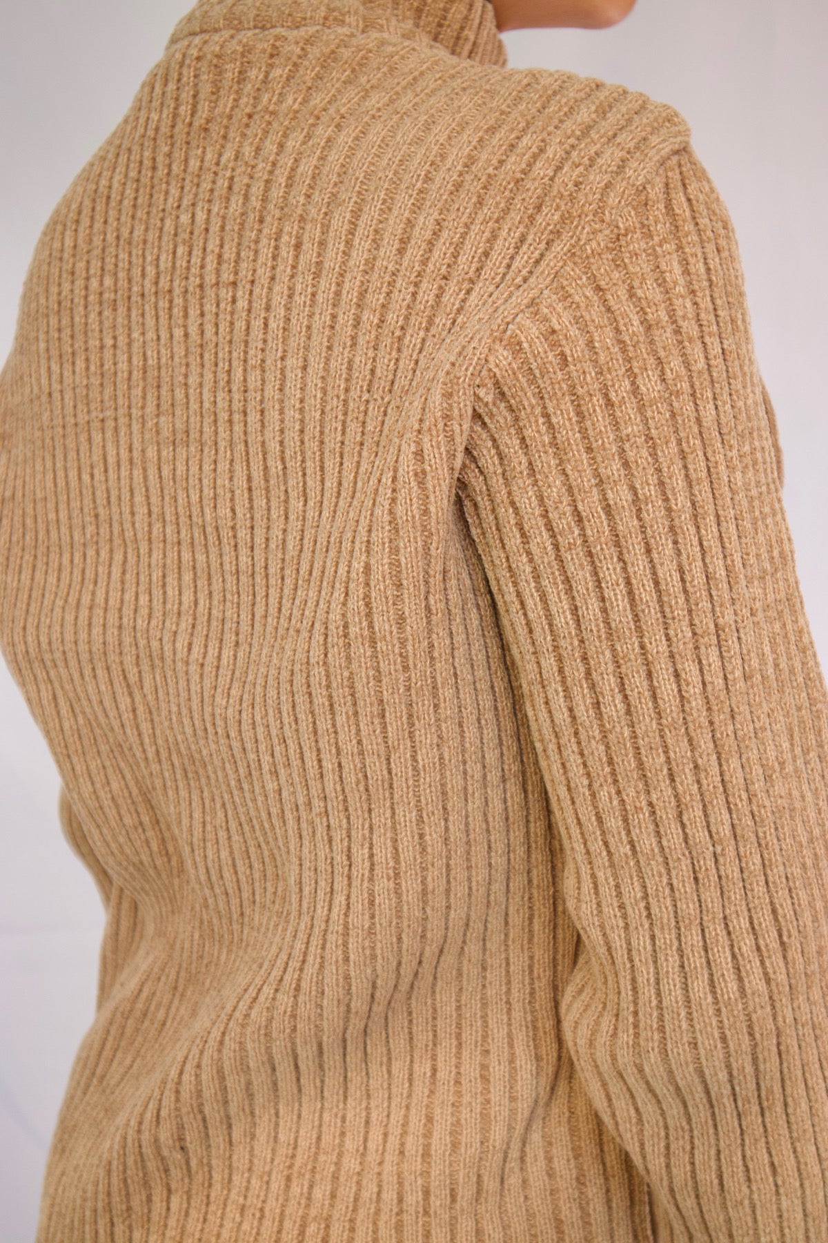 VESTE EN SUEDE BEIGE