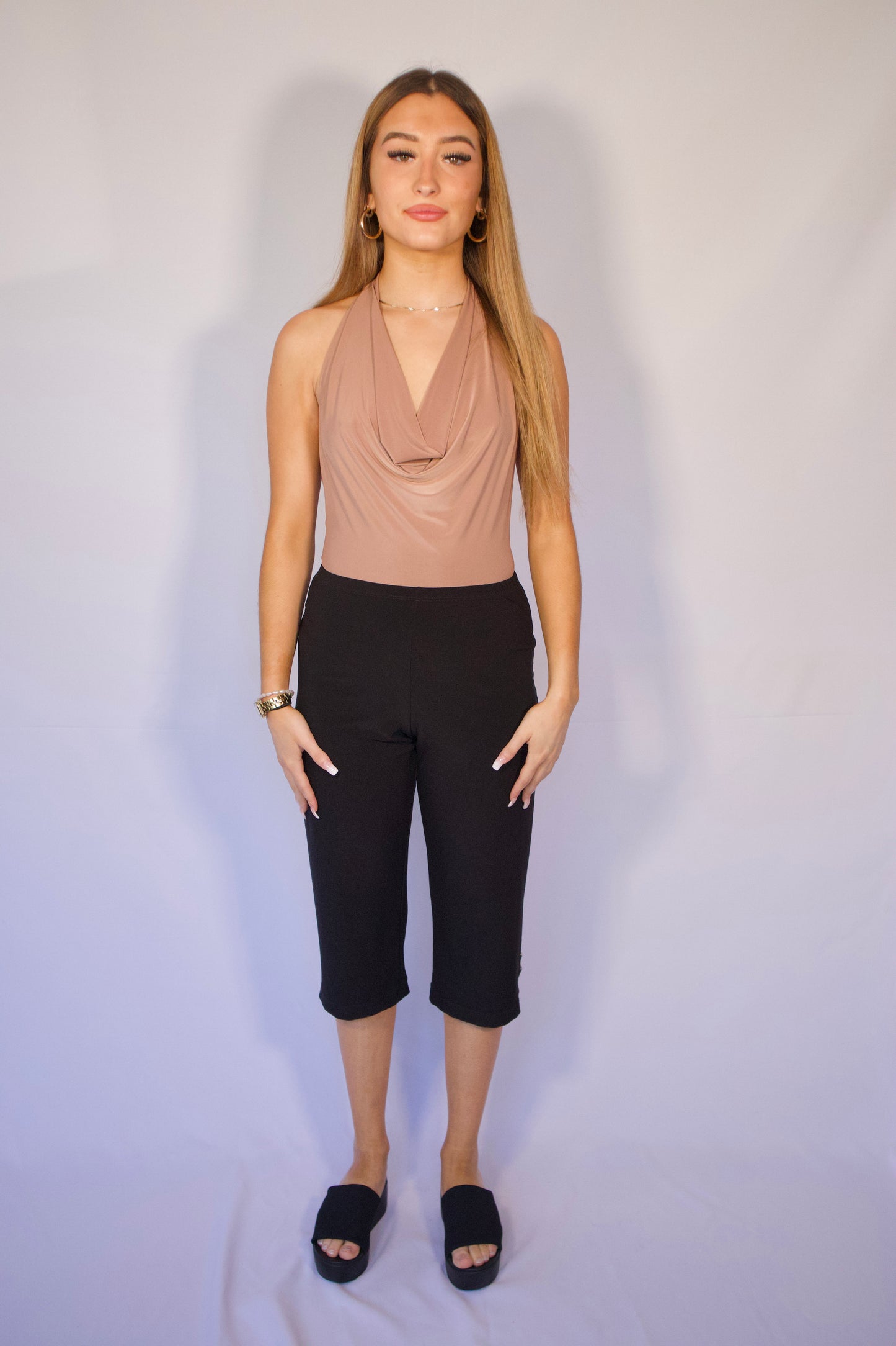 HAUT DOS OUVERT BEIGE NUDE