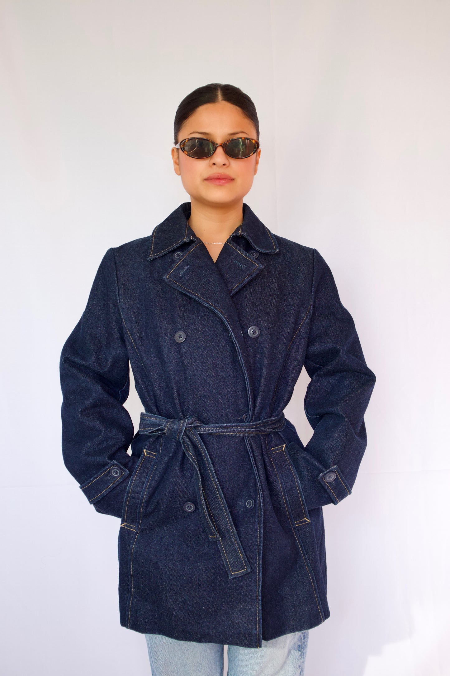 TRENCH COAT EN JEANS