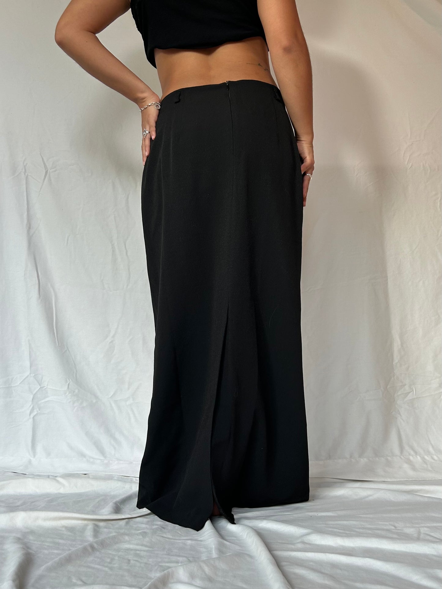 JUPE NOIR MAXI