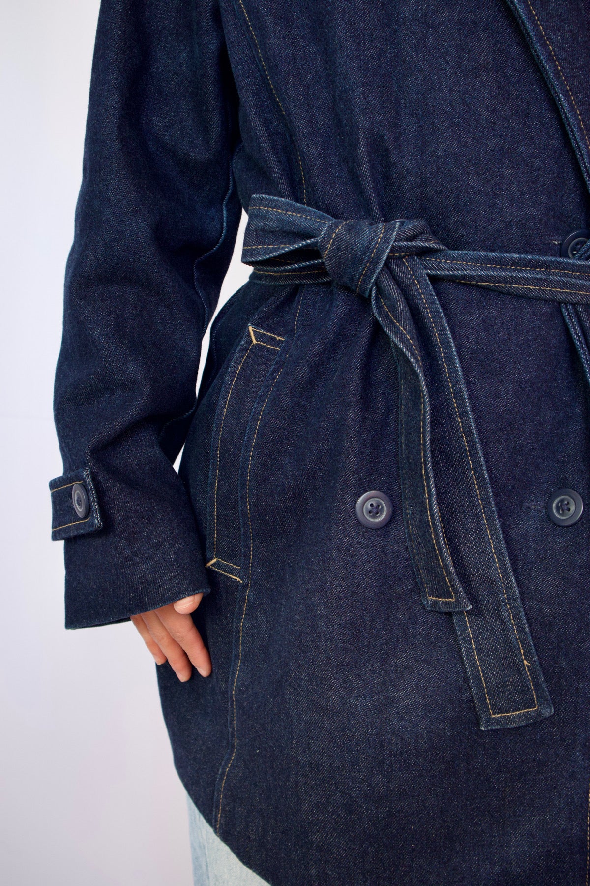 TRENCH COAT EN JEANS