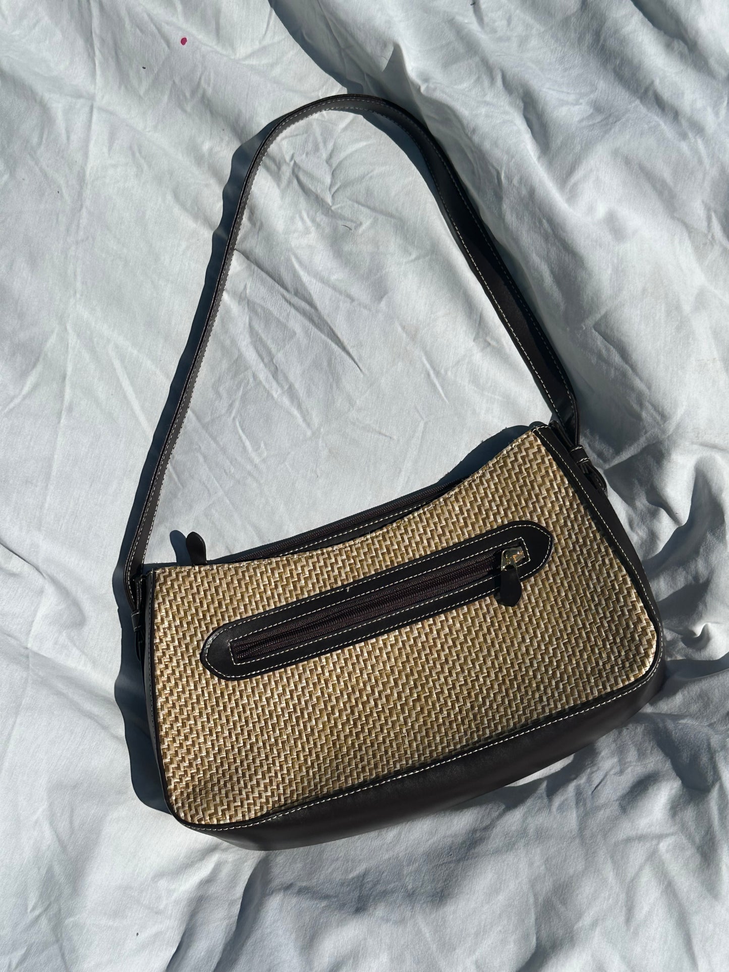 SAC D'ÉPAULE PAILLE