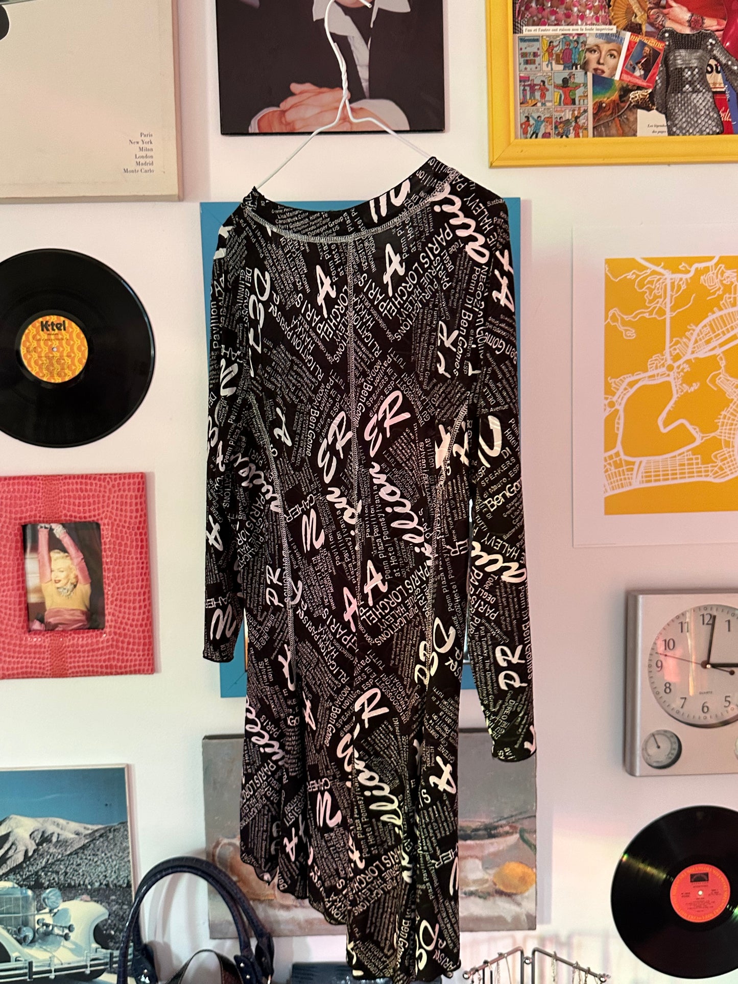 ROBE VINTAGE NOIR