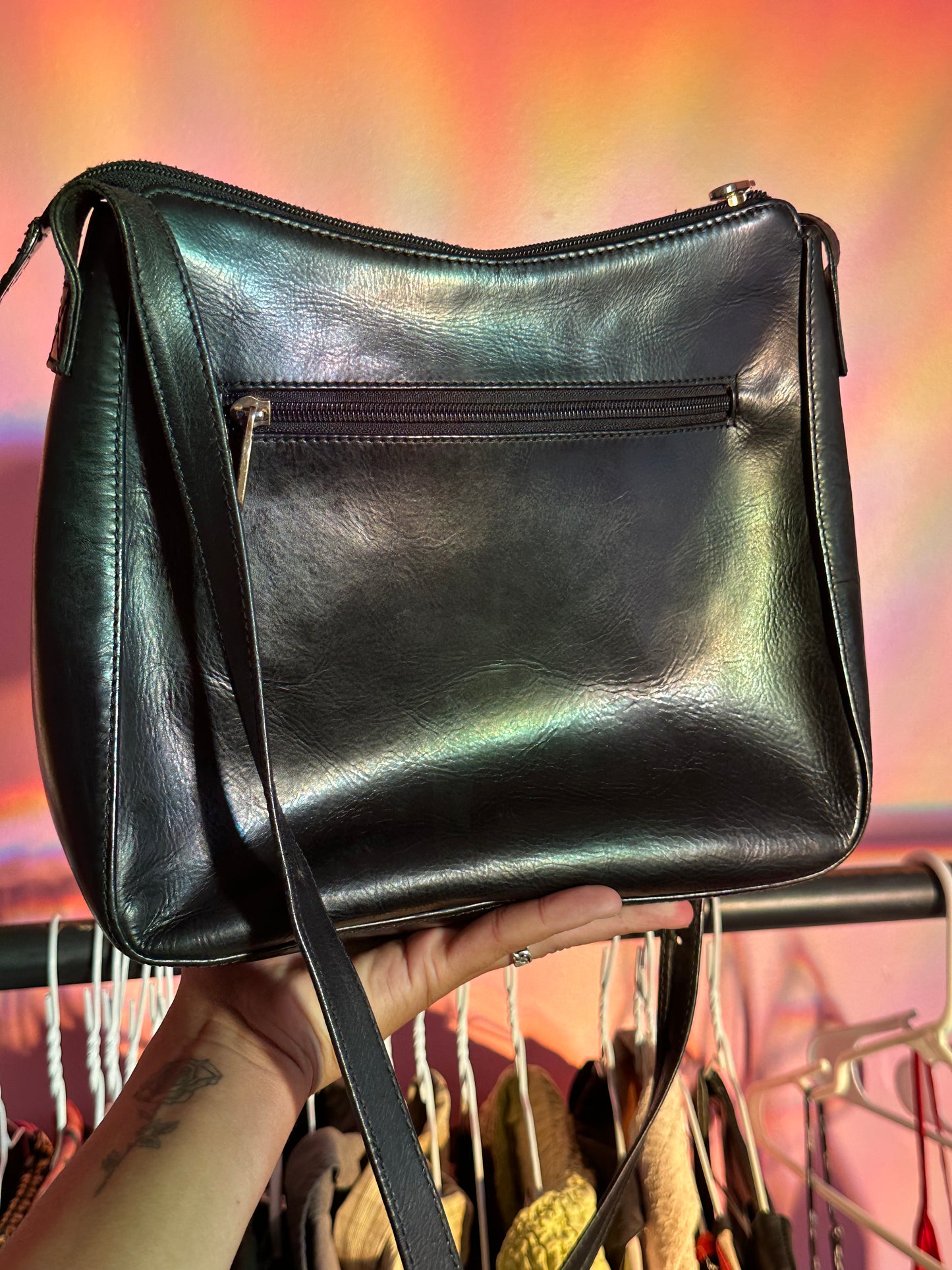 SAC A MAIN CUIR ITALIEN