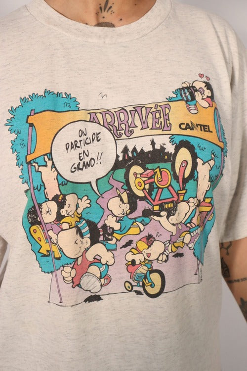 T-SHIRT VINTAGE AVEC CARTOON