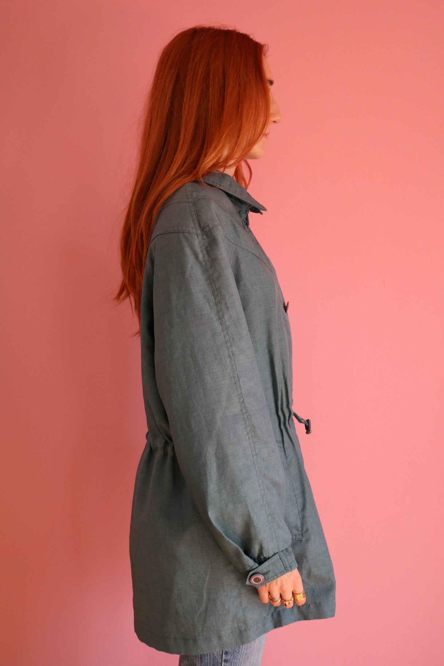 MANTEAU BLEU