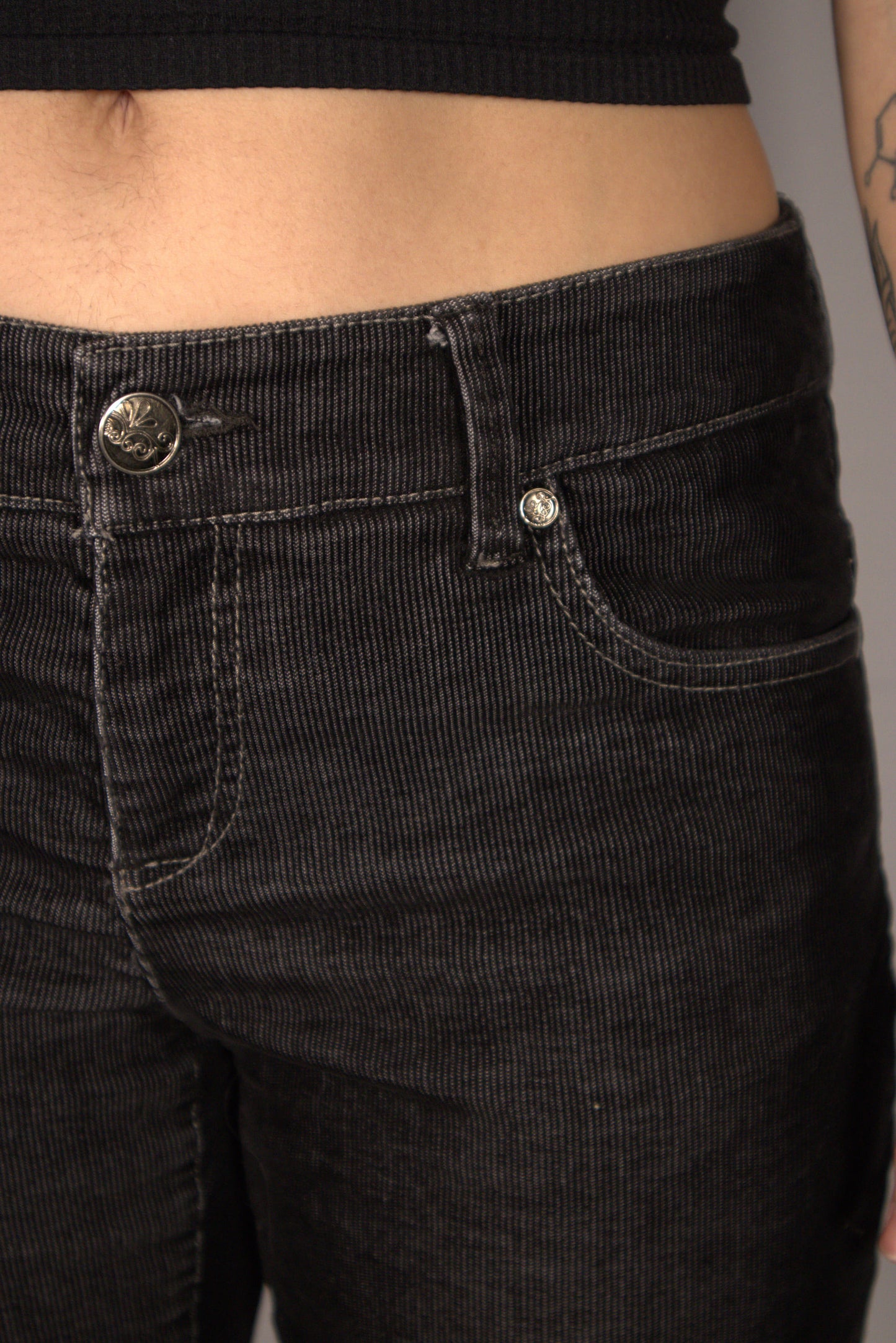 PANTALON CORDUROY NOIR