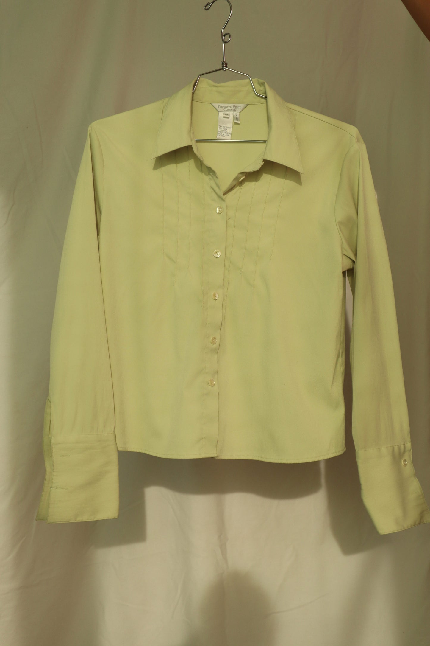 CHEMISE VERT LIME