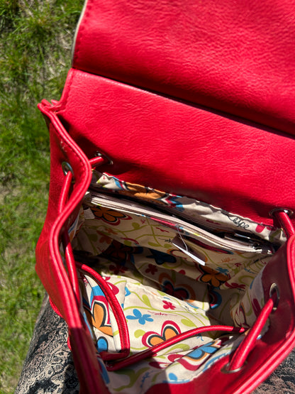 SAC À DOS ROUGE