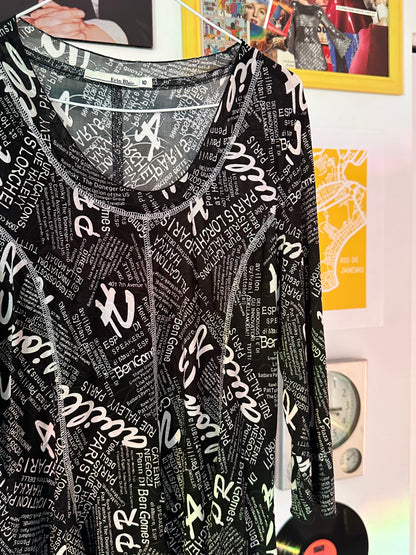 ROBE VINTAGE NOIR