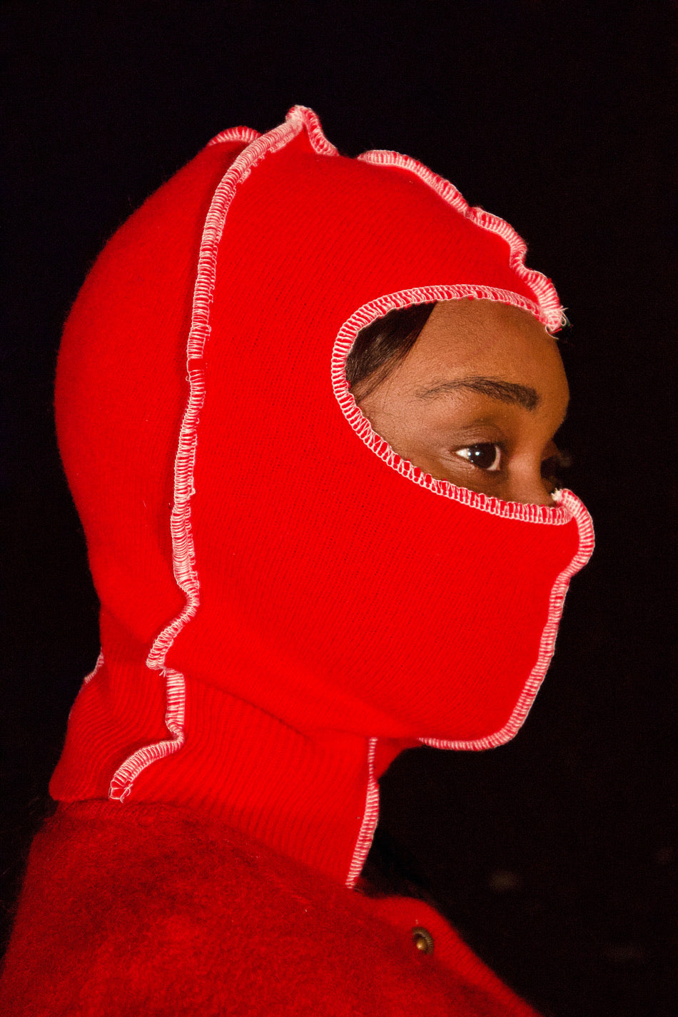 CAGOULE ROUGE