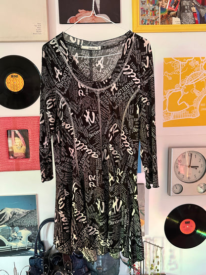 ROBE VINTAGE NOIR
