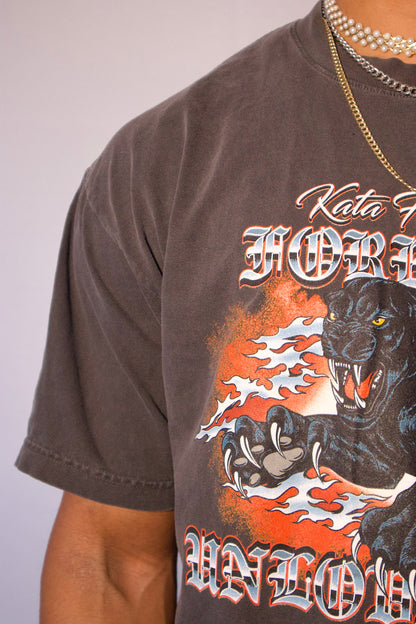 TSHIRT GRIS AVEC IMPRIMÉ