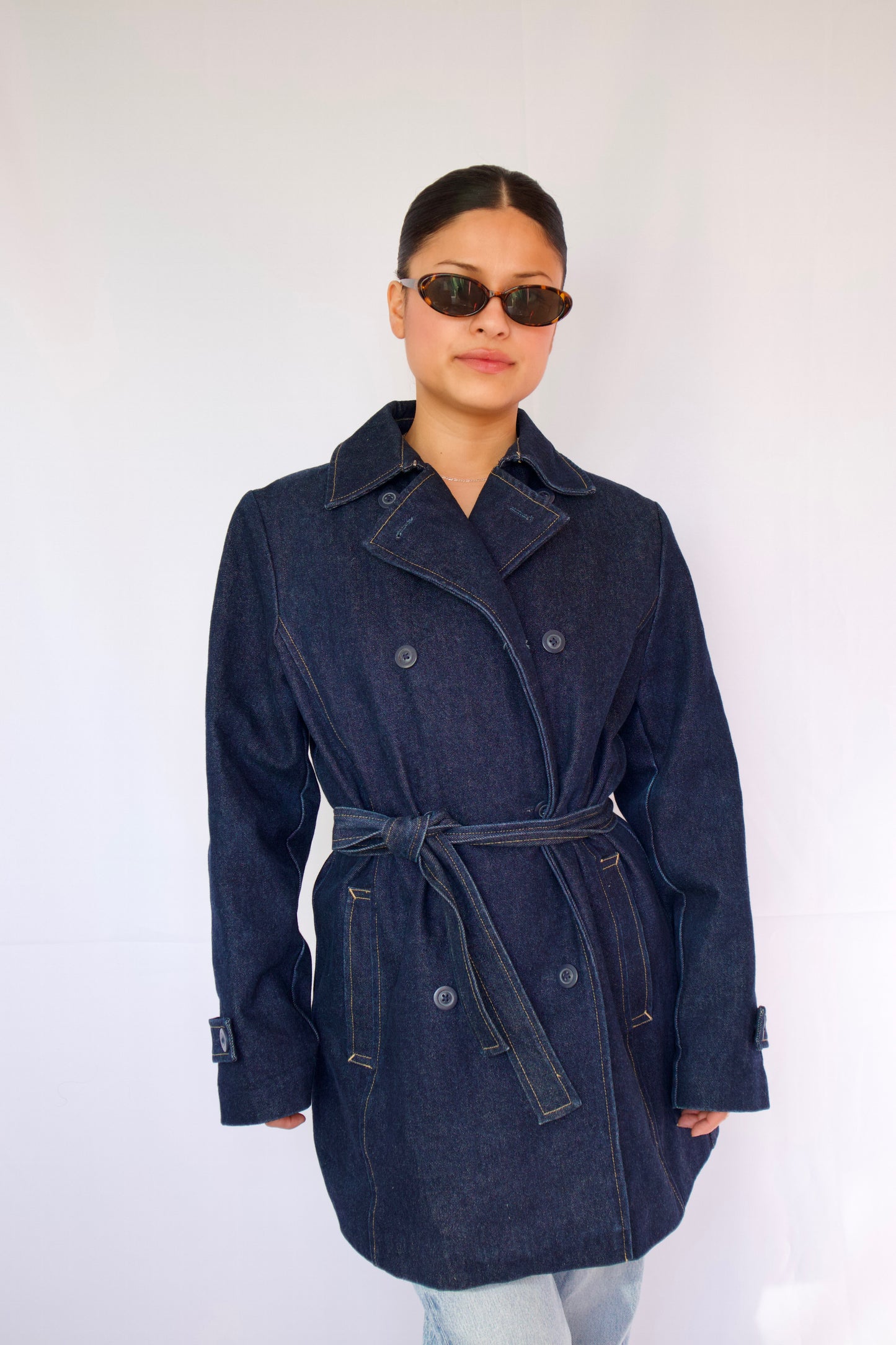 TRENCH COAT EN JEANS