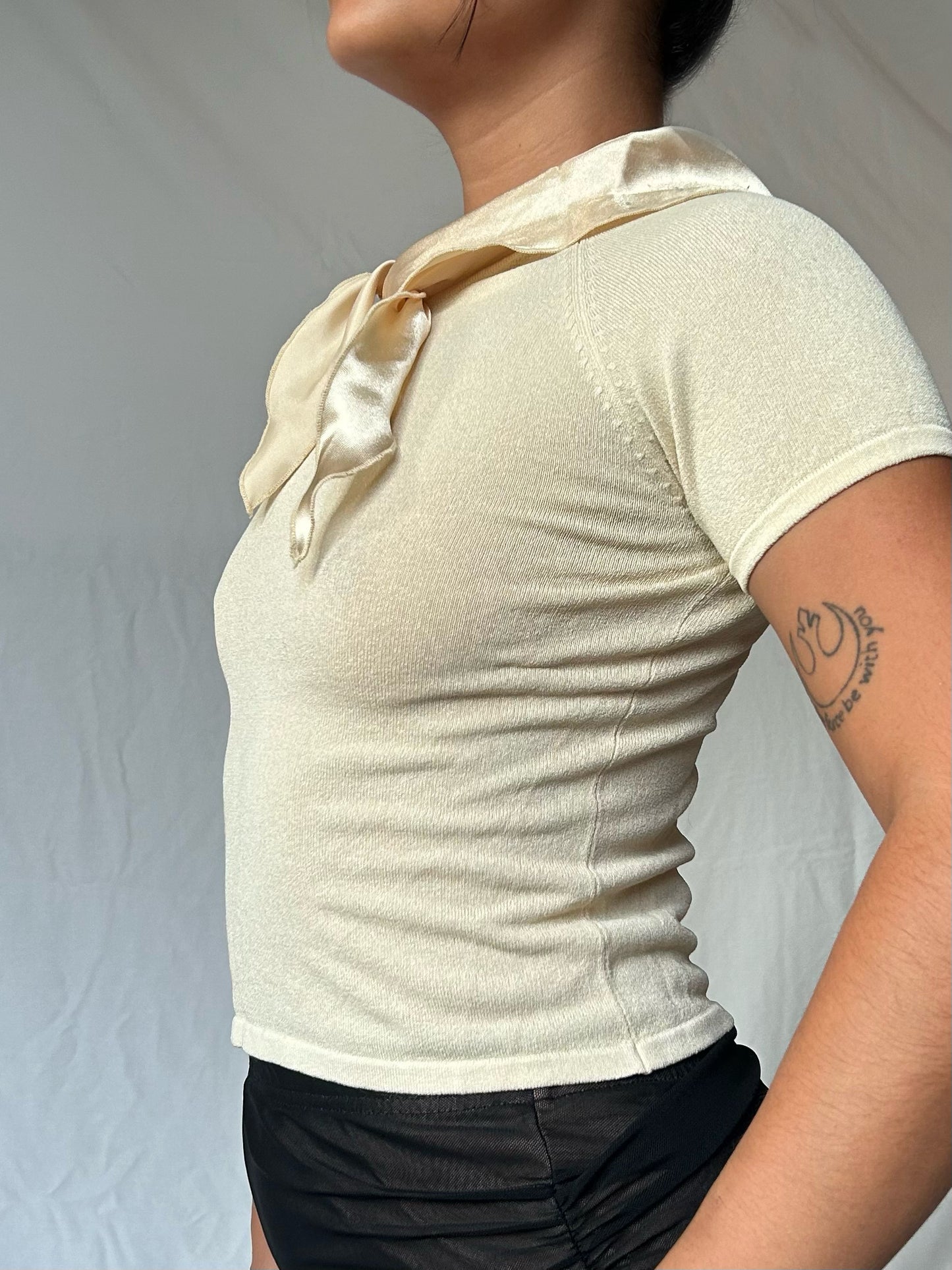 CHANDAIL JAUNE VINTAGE