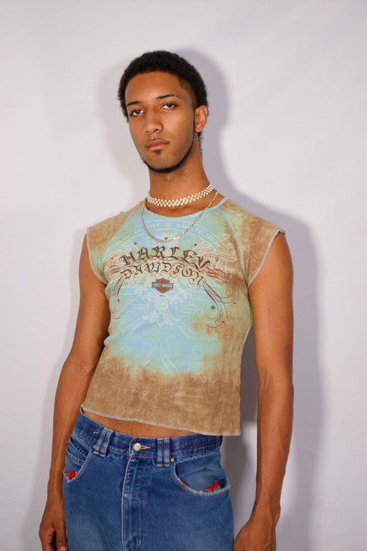 T-SHIRT Y2K COULEUR TERRE