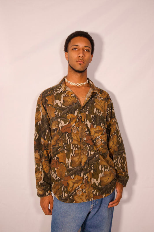 CHEMISE À IMPRIMÉ CAMOUFLAGE