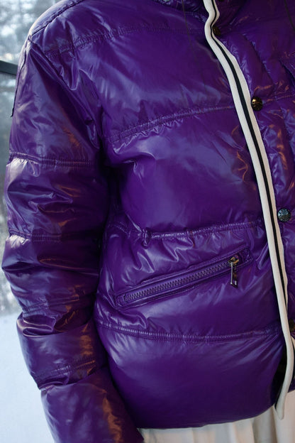 MANTEAU PUFFER MAUVE