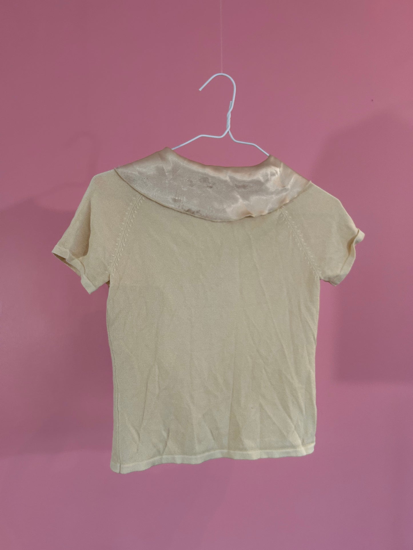CHANDAIL JAUNE VINTAGE