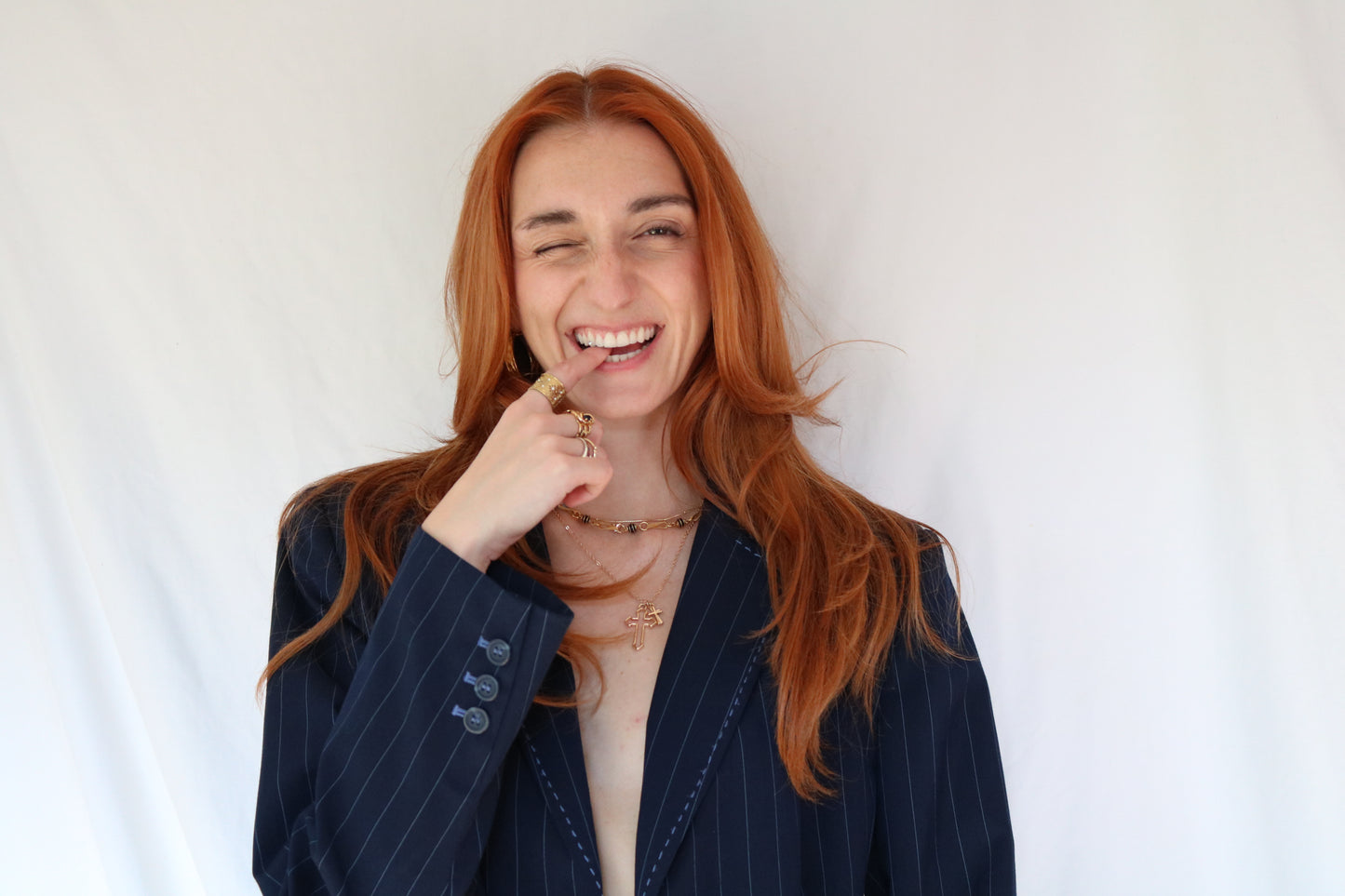 ENSEMBLE TAILLEUR BLEU MARIN
