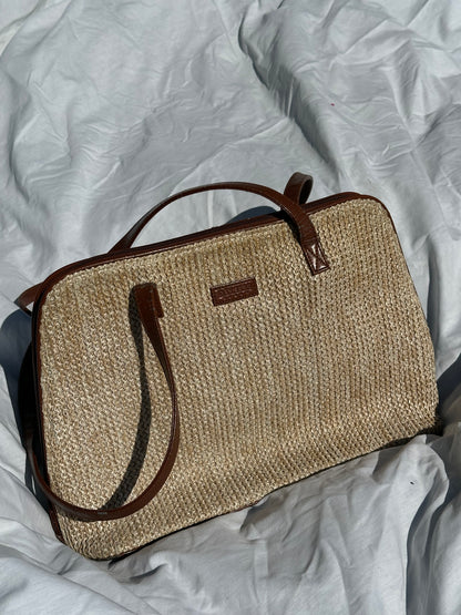 SAC À BANDOULIÈRE PAILLE
