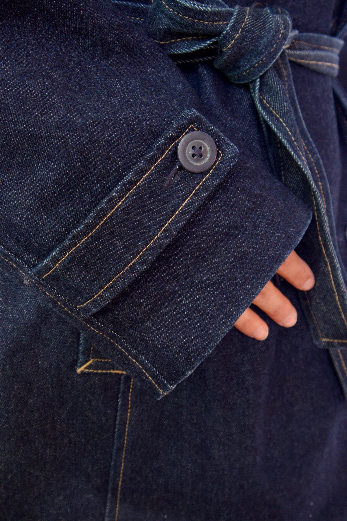 TRENCH COAT EN JEANS