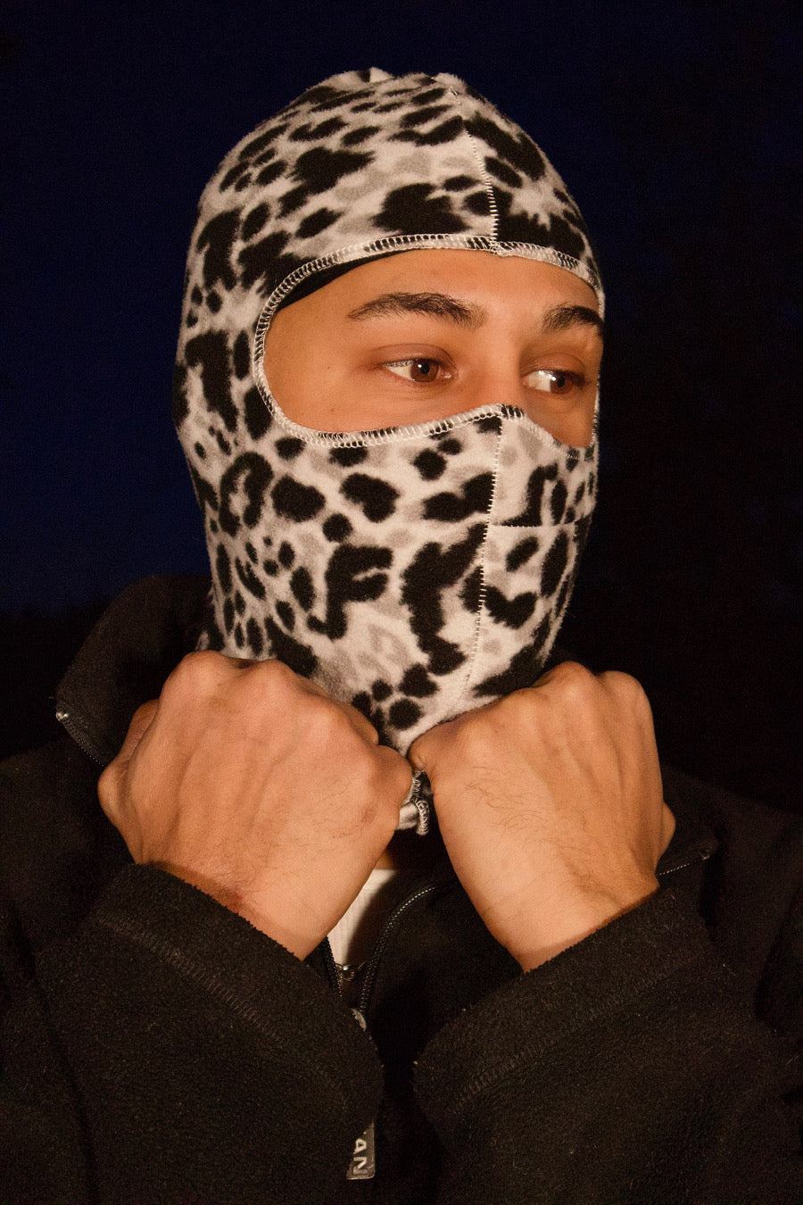 CAGOULE LÉOPARD DES NEIGES
