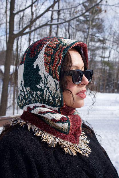 BALACLAVA EN TOILE BEIGE