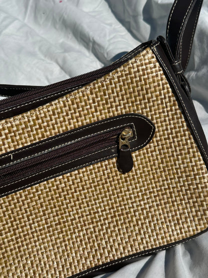 SAC D'ÉPAULE PAILLE