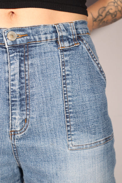 PANTALON DENIM BLEU CLAIR