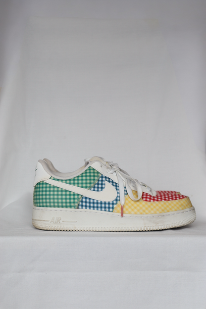 SNEAKERS COLORÉS AU MOTIFS VICHY