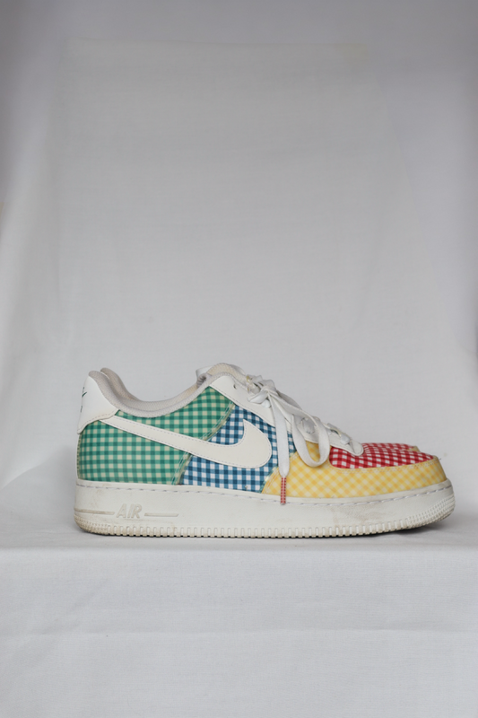SNEAKERS COLORÉS AU MOTIFS VICHY