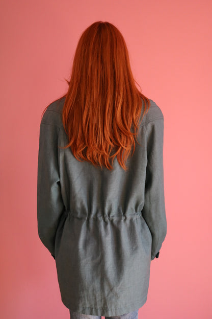 MANTEAU BLEU