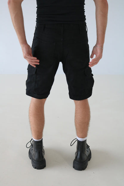 SHORT CARGO NOIR