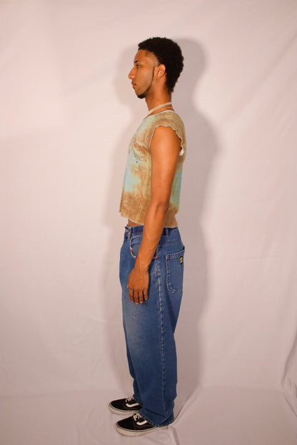 T-SHIRT Y2K COULEUR TERRE