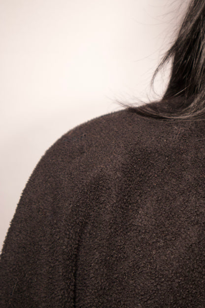 VESTE EN MOLLETON