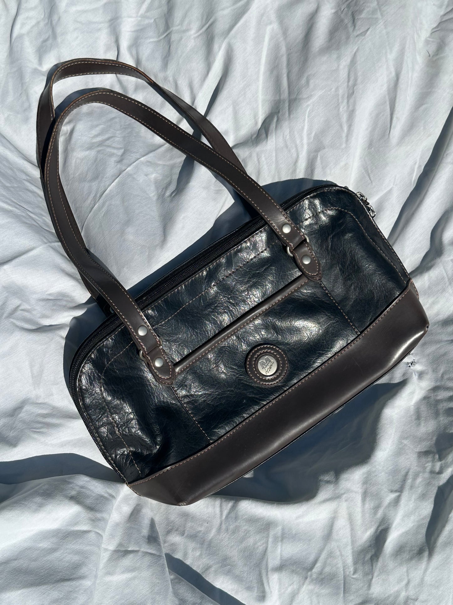 SAC D'ÉPAULE EN CUIR