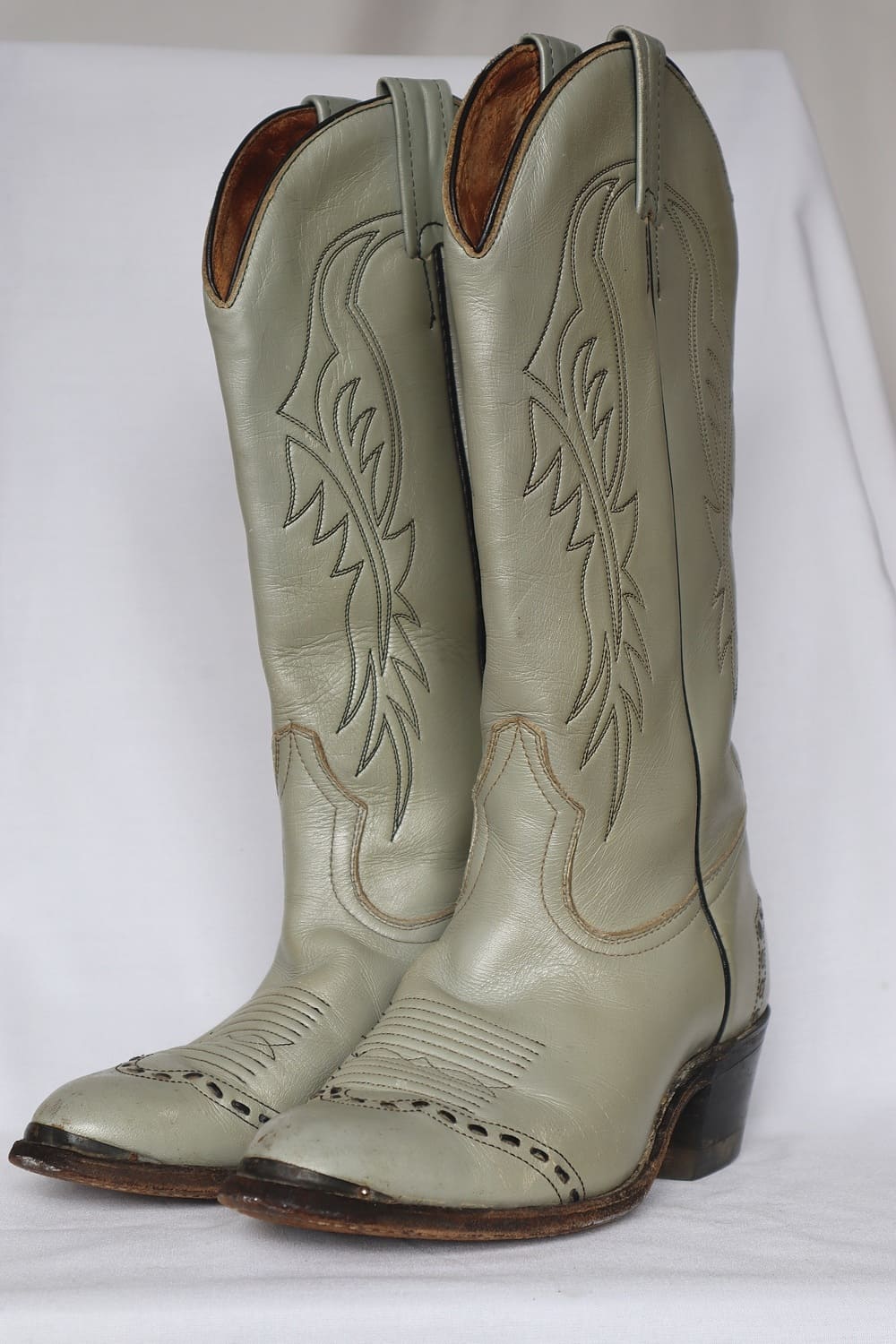 BOTTES COWBOY PISTACHE