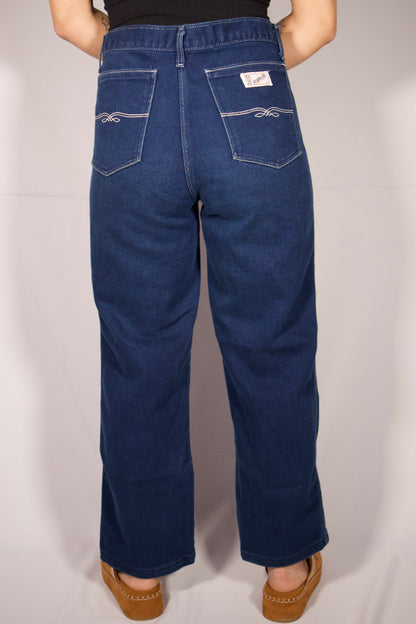 PANTALON DENIM BLEU FONCÉ