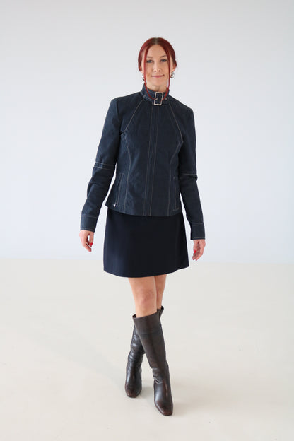 VESTE CHIC BLEU MARIN