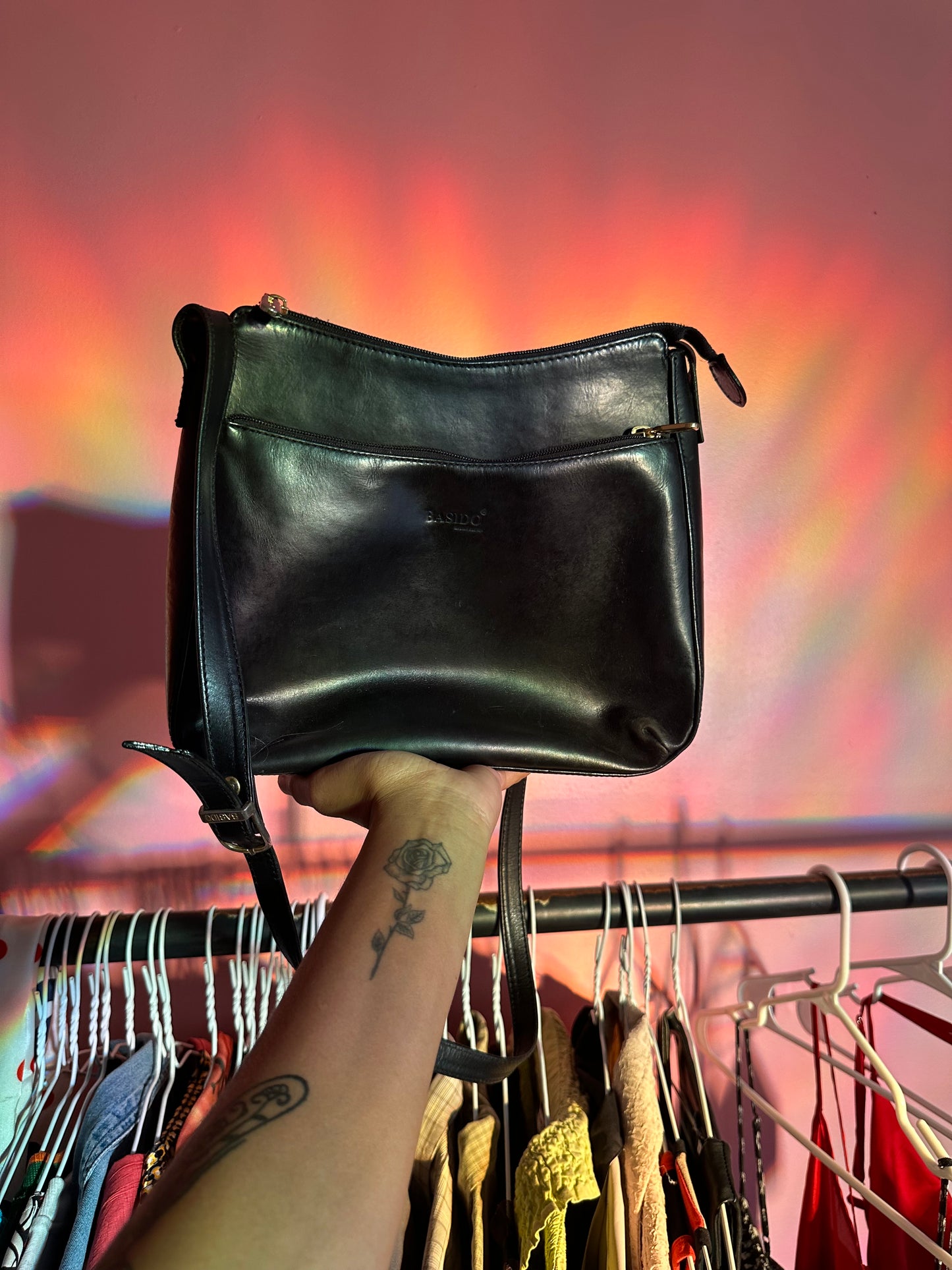SAC A MAIN CUIR ITALIEN