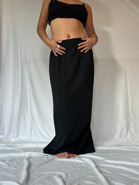 JUPE NOIR MAXI