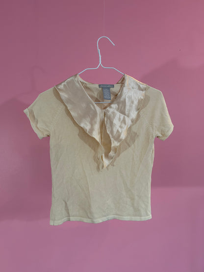 CHANDAIL JAUNE VINTAGE
