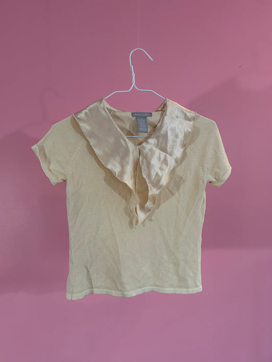 CHANDAIL JAUNE VINTAGE