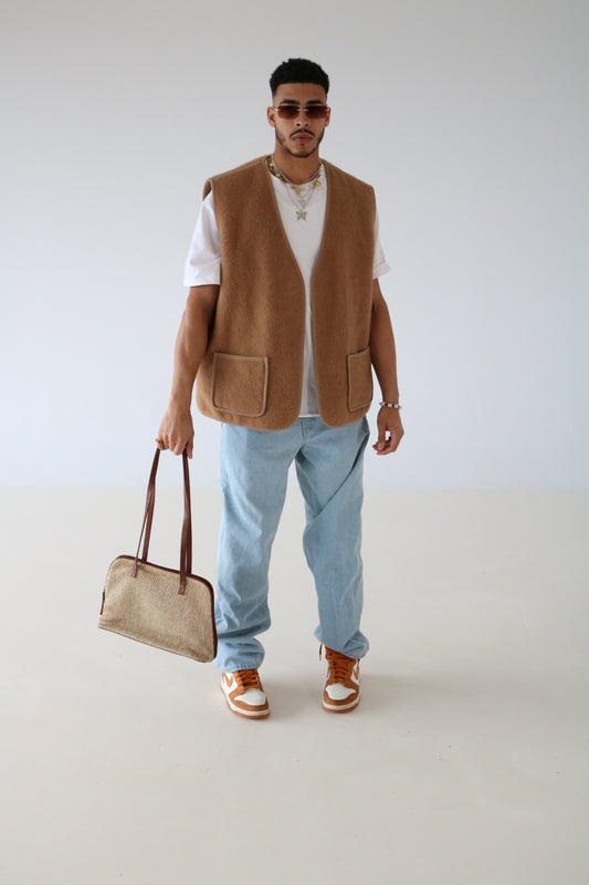 SAC À BANDOULIÈRE PAILLE